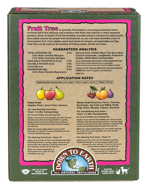 DTE Fruit Tree 6-2-4 5LB