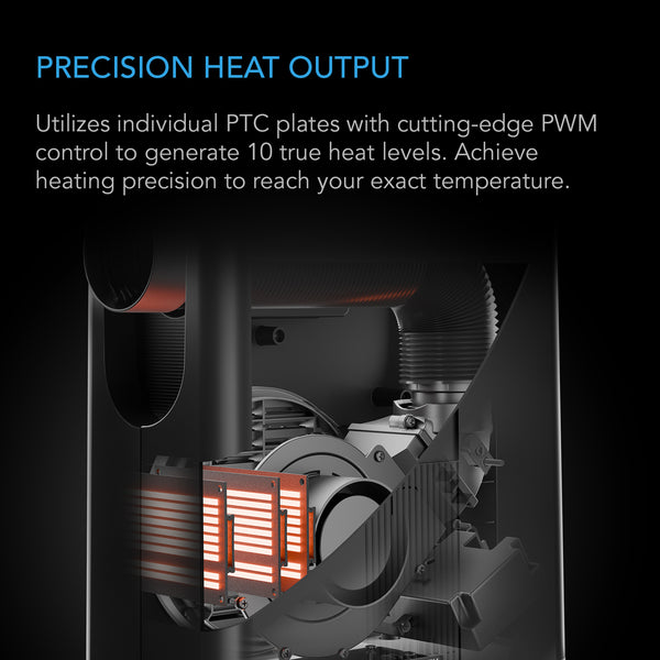 THERMOFORGE T3, Environmental Plant Heater, Smart VPD Controls, True 10 Heat Levels, Tubing Extends into Grow Tent