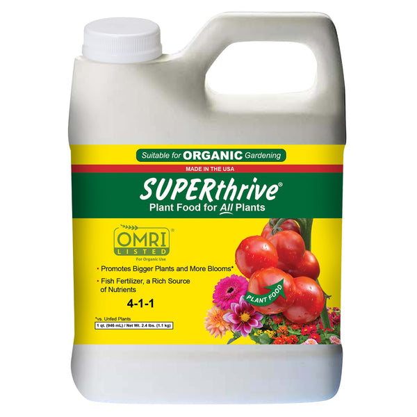 SUPERthrive® Vitamin Solution 4-1-1 Plant Food - 32oz - Concentrate