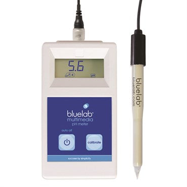 Bluelab® Multimedia pH Meter - Standard Cable : 2m L (6.6 ft)