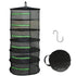 High Quality 4 layer 6 Layer 8 Layer Green Zipper Black Mesh Hanging Drying Net Herb Drying Rack Net