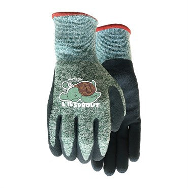 Watson Gloves Kids HomeGrown™ L'il Sprout Gloves - Turtle Design - XX-Small