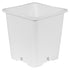 Gro Pro Premium White Square Pot 7 in x 7 in x 9 in (100/Cs)