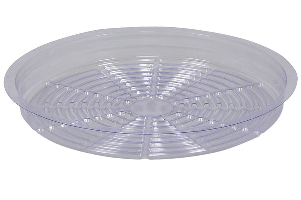 Gro Pro Premium Clear Plastic Saucer 6 Inch